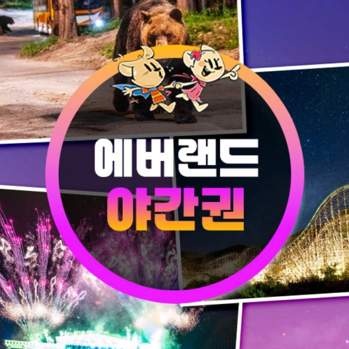용인 ★골드박스★ 에버랜드 야간이용권