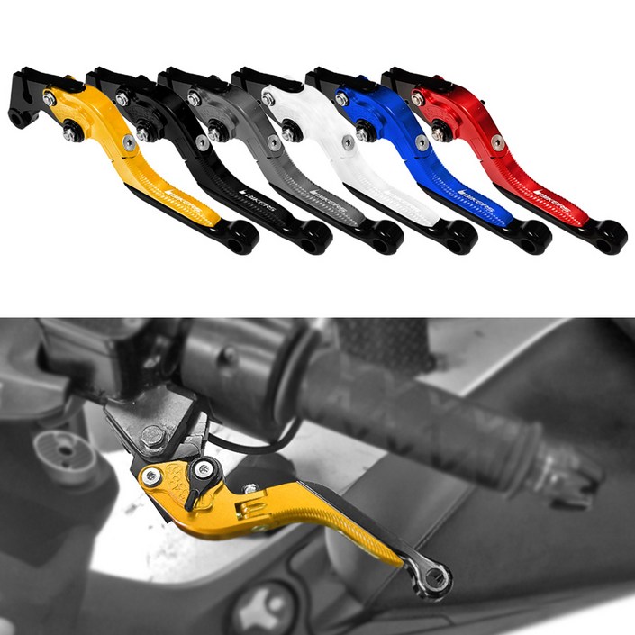 바이커스 SYM 조이라이드125 200 20152018 폴딩 조절식 브레이크레버 튜닝, 1개