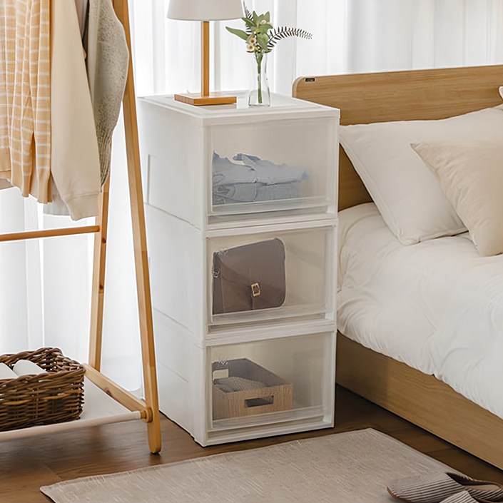 아이리스 국내생산 시스템 수납박스 대형 서랍장 BC500D