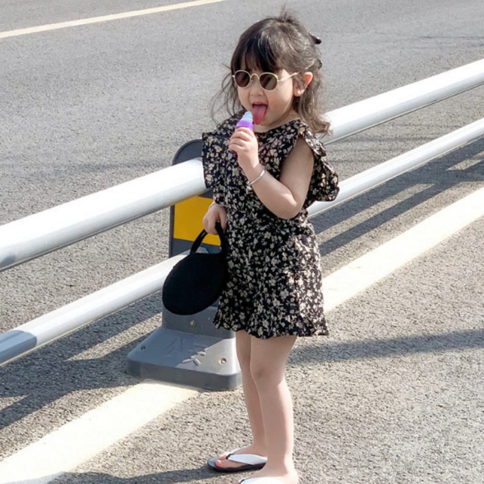 안개꽃쉬폰셋트머리띠 아동 북유럽 생일 촬영 자매룩 봄 여름 가을 레이스 나들이 하객룩