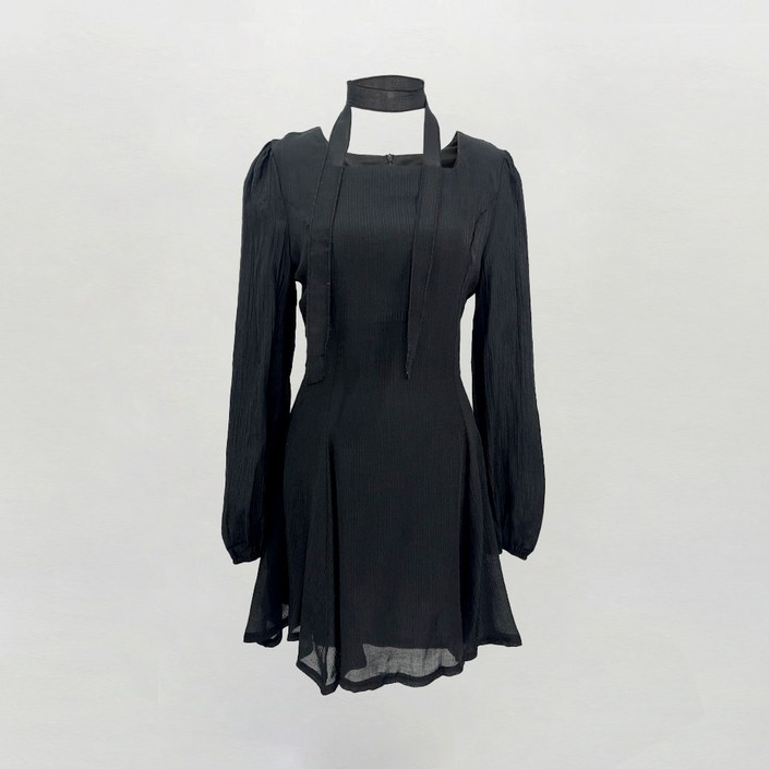 디아미뇽  하운즈 타이 미니 원피스