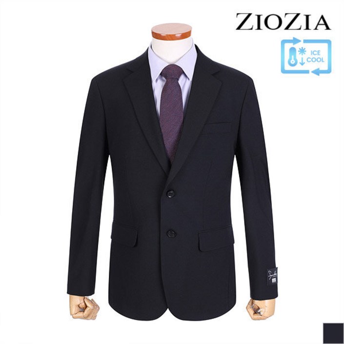 지오지아쿨맥스 블랙 무빙 정장자켓 AAC2SB1301BK
