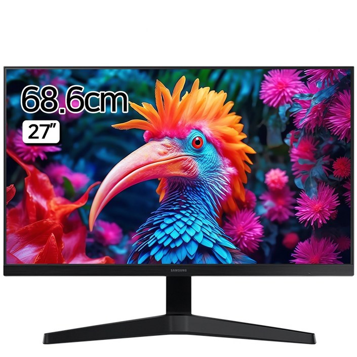삼성전자 27인치 IPS led 광시야각 FHD 모니터 플리커프리 블루라이트 차단 FreeSync