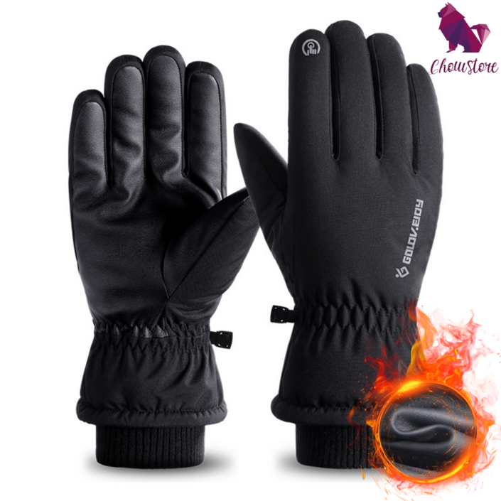 차우스토어 오토바이 자전거 스마트폰 터치 방한 겨울 스포츠 장갑