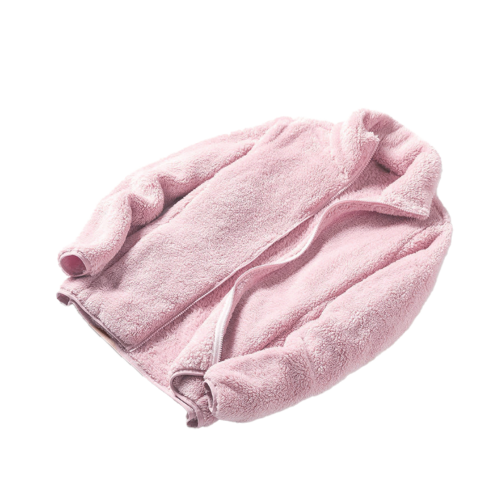 하바우 남녀공용  포근한 뽀글이 후리스 플리스 자켓 1P