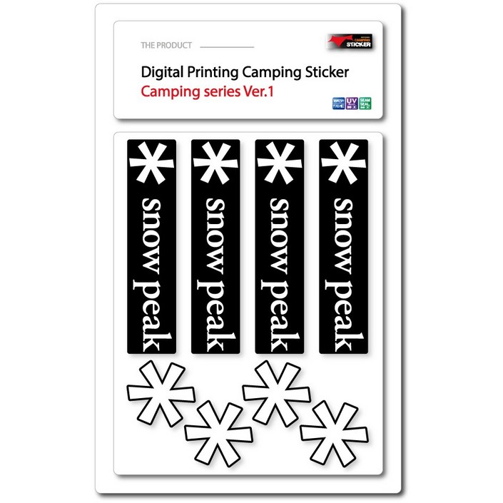 HB02 스노우피크스티커