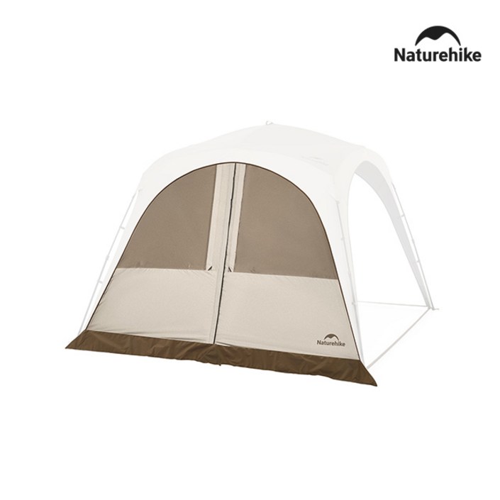 네이처하이크 클라우드 퀵오픈 캐노피 L 2중 창 지퍼타입 그늘막 타프쉘 차량용 쉘터, 샌드