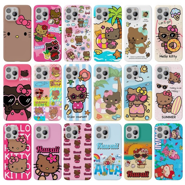 태닝키티 케이스 아이폰5 아이폰6 아이폰7+ 8+ 아이폰7 8 아이폰SE2 SE3 X XS XS MAX XR