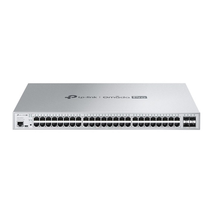 TPLINK Omada Pro S550048GP4XF 48포트 PoEL2 관리형 스위치 4SFP, 1개, S550048GP4XF