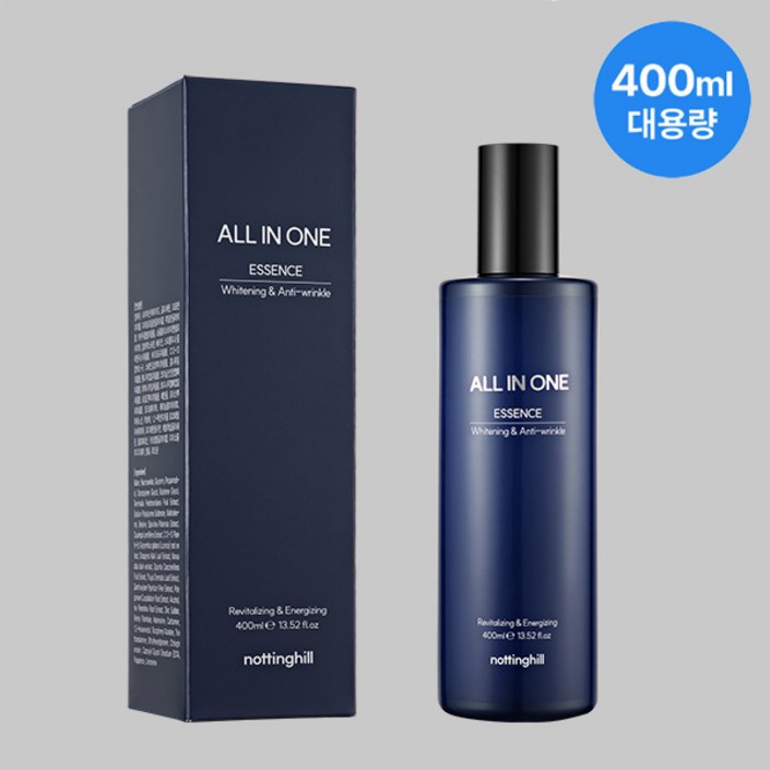 노팅힐 남성 올인원 에센스 대용량, 2개, 400ml