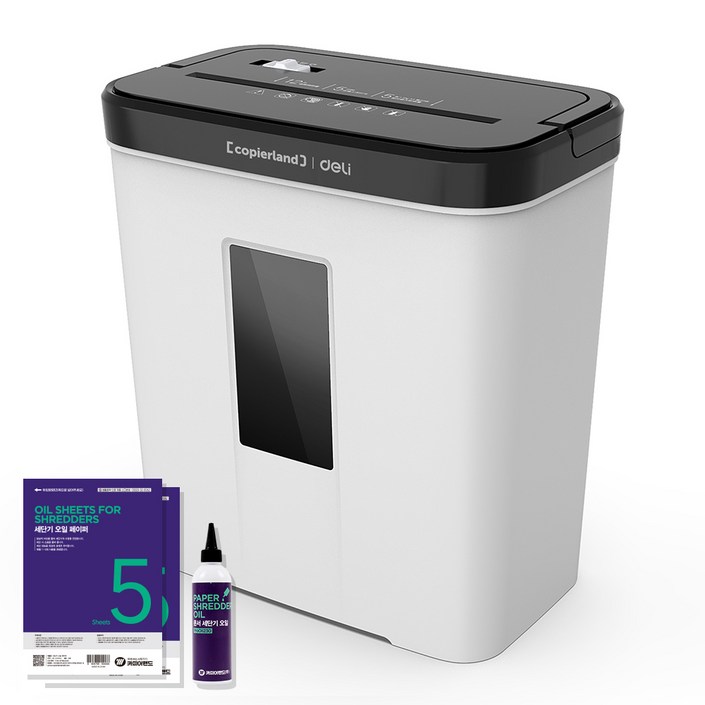 오토 문서 세단기 투톤 15L 저소음 독일 P4 SC-306CC 파쇄기, SC-306CC