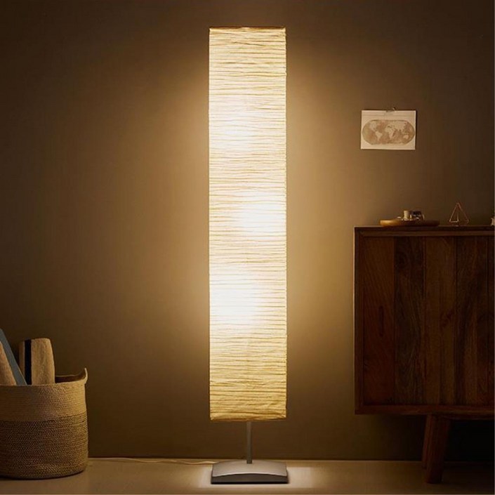 한지 기둥 장스탠드 플로어램프 취침등 무드조명 조명