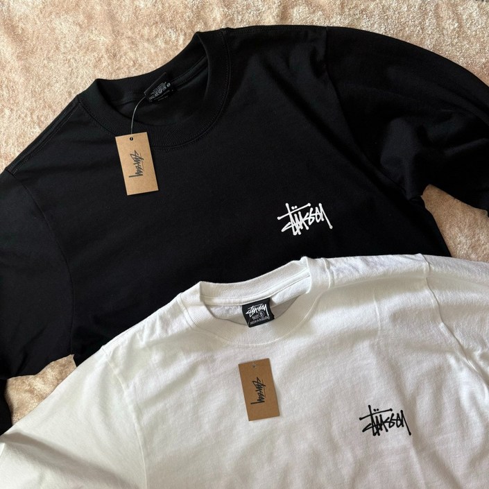 당일발송 스투시 베이직 롱슬리브 티셔츠 긴팔 긴팔티셔츠 맨투맨 커플티