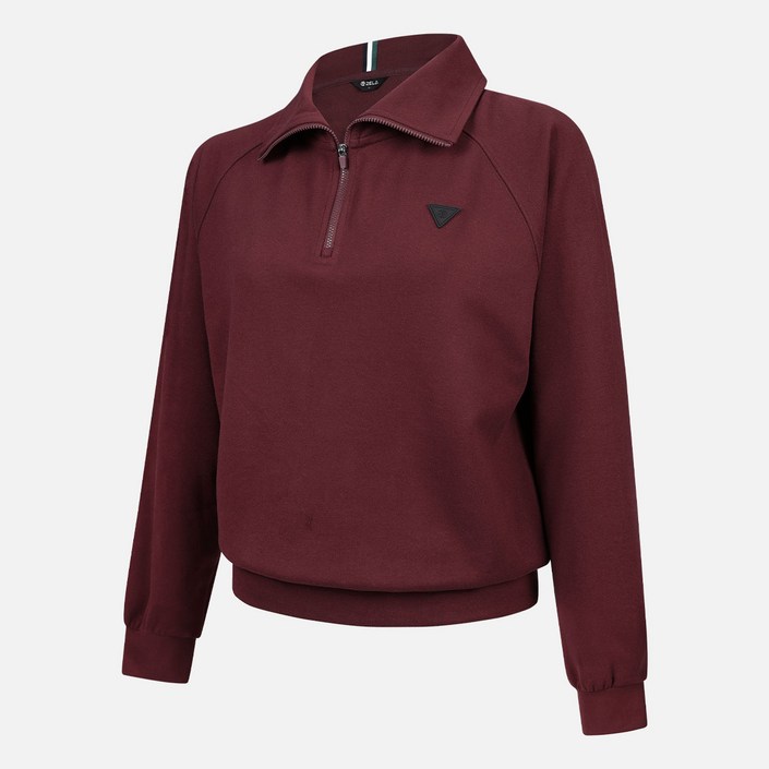 투엘라 여성 집업 티셔츠시크릿버디 기모 와이드카라 골프 맨투맨 데일리 긴팔티