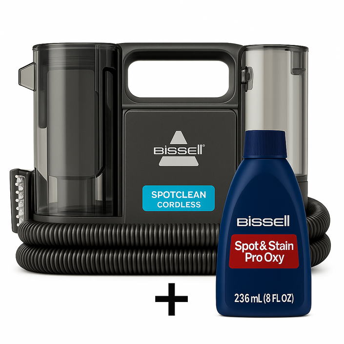 습식청소기대여 무선 비쎌 스팟클린 코드리스 3681S 세차 패브릭 침구청소기 3일 렌탈