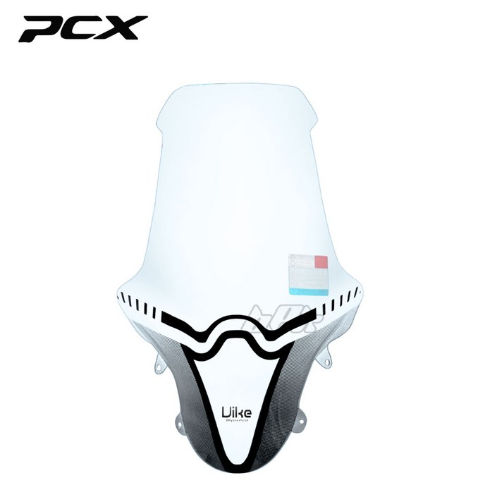 BPK PCX 스크린 21 24년 76cm 롱스크린 PCX125 튜닝 방풍 바람막이 쉴드 윈드스크린, 1개