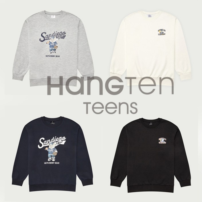 NC신구로점 행텐주니어 행텐틴즈 더블페이스 베니 맨투맨1453003165107