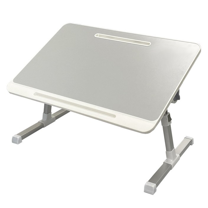 디알엠 좌식테이블 접이식테이블 침대 책상 미니 태블릿 노트북 베드트레이, 베드테이블 DBT03 그레이