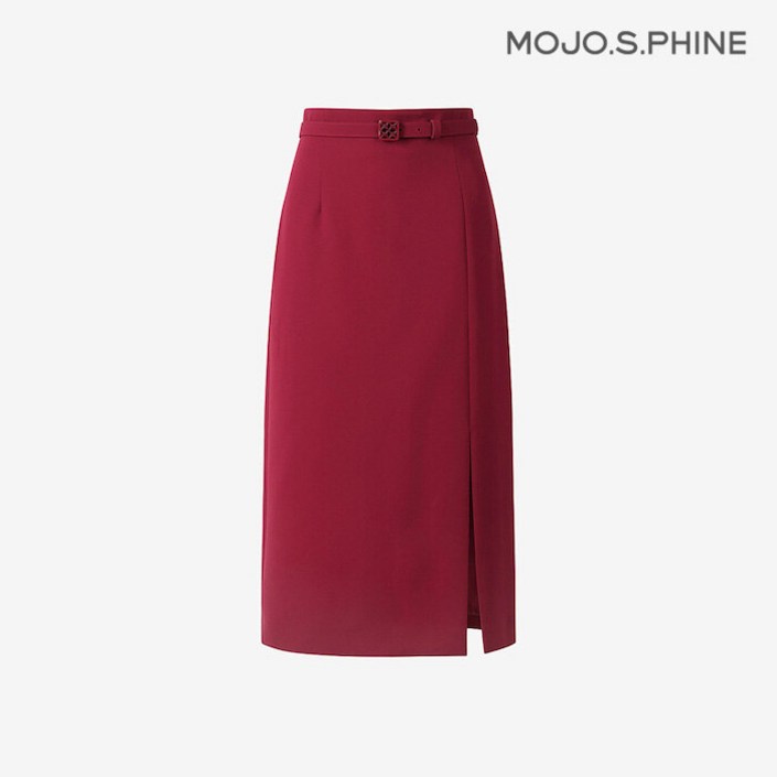 MOJO 모조에스핀 앞 슬릿 벨티드 스커트 WIS252MSD017DH1607811