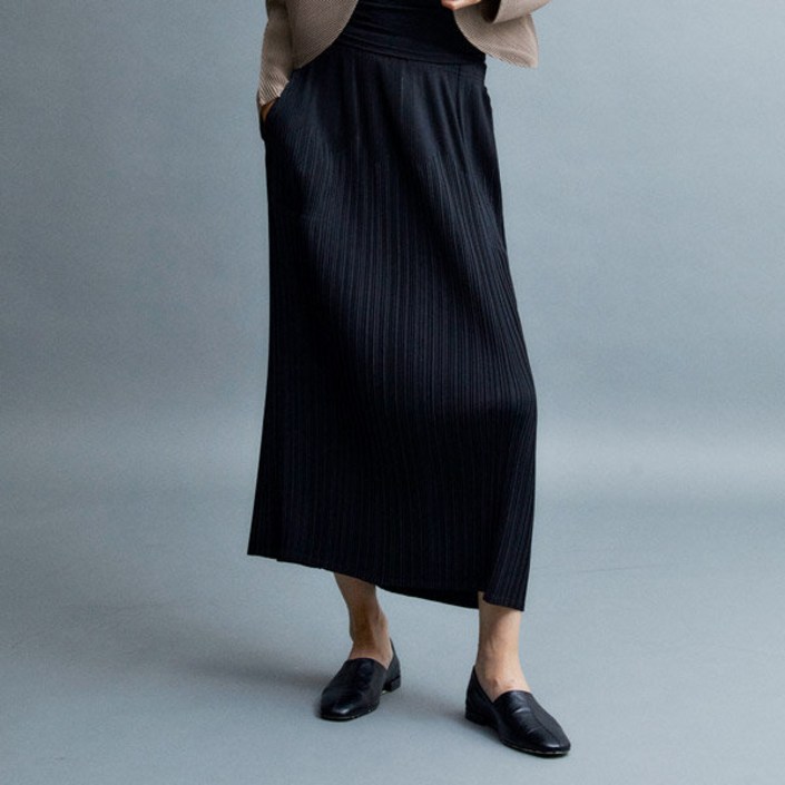플리츠미 울피치 지그재그 H라인 스커트EPSKF324002 2083402