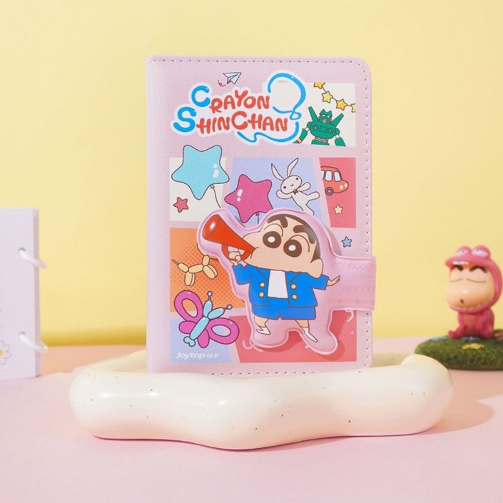 문구보따리 짱구 다이어리 수첩 만년형 짱구는못말려, 핑크