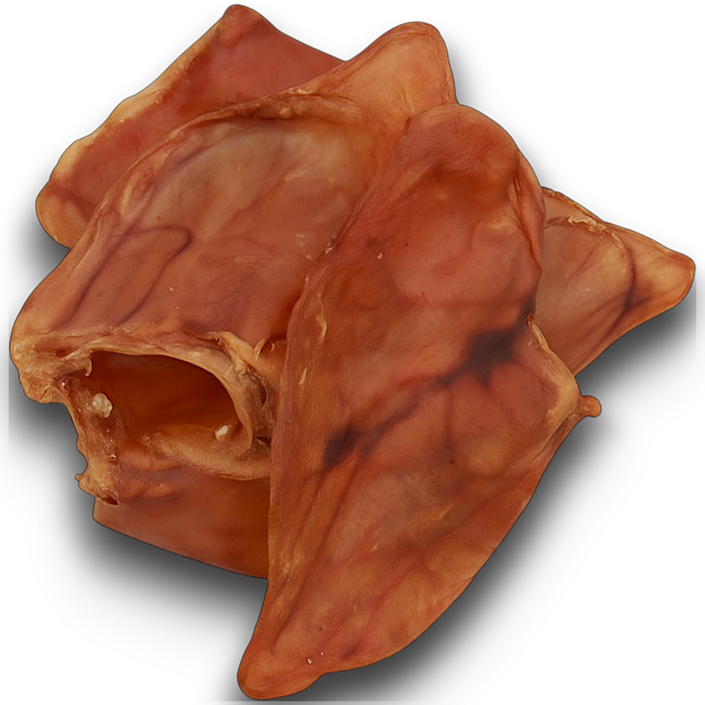 강아지 수제간식 국내산 돼지통귀 2p  5p 대형견 치석제거 애견간식 간식마트, 3세트, 돼지귀