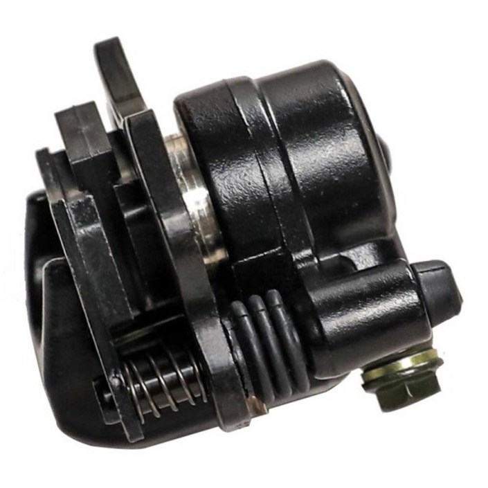 Gokart ATV 쿼드 90c125cc 용 블랙 프론트 트윈 디스크 브레이크 캘리퍼 마스터 실린더 로터