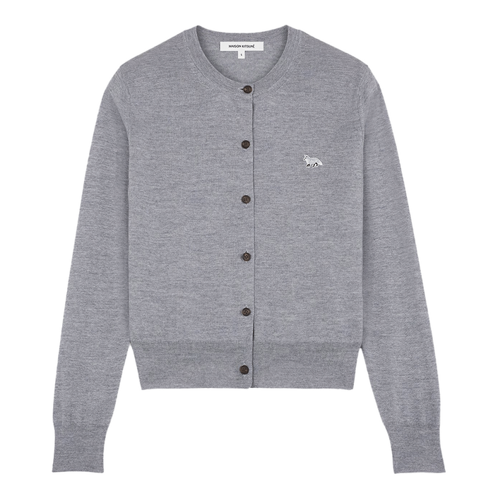 백화점출고 메종키츠네 국내배송 여성 베이비 폭스가디건 MW00507KT1036H131 풀오버 데일리 니트 맨투맨 티셔츠