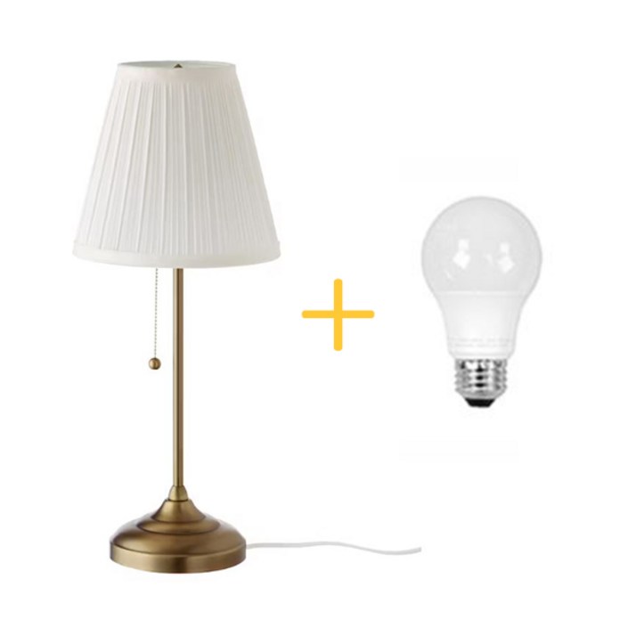 이케아 탁상스탠드  전구 오르스티드 003.213.79