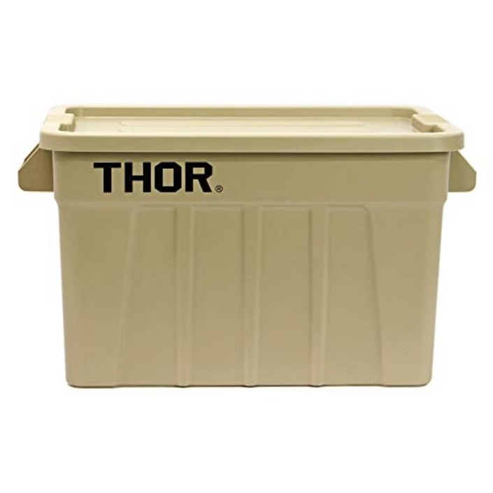 일본정품 THOR 토르박스 75L 캠핑컨테이너 박스테이블 정리박스 대형정리함 인기컬러