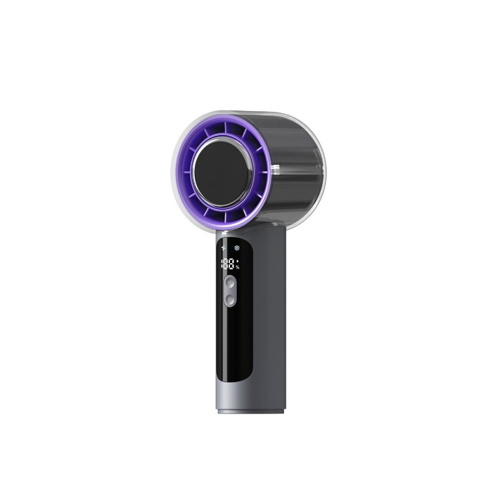 NEXFLOW 미니 냉풍기 3000mAh 배터리 100단계 냉방 빙수기 핸드허브 팬 오래 사용