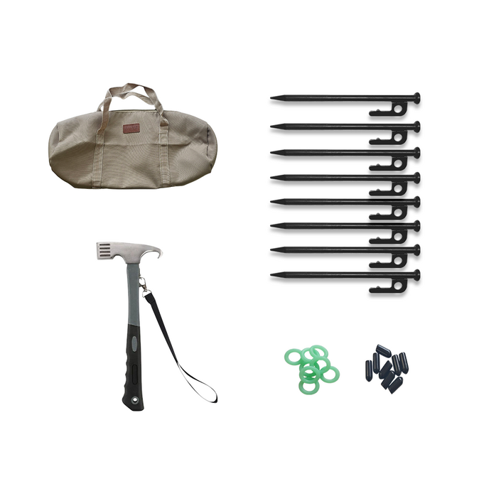 캠포티아 캠핑 텐트 타프 핑거 해머 망치 단조팩