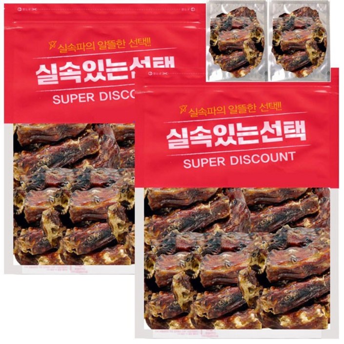 11 실속있는선택 오리뼈간식 대용량 500g  100g