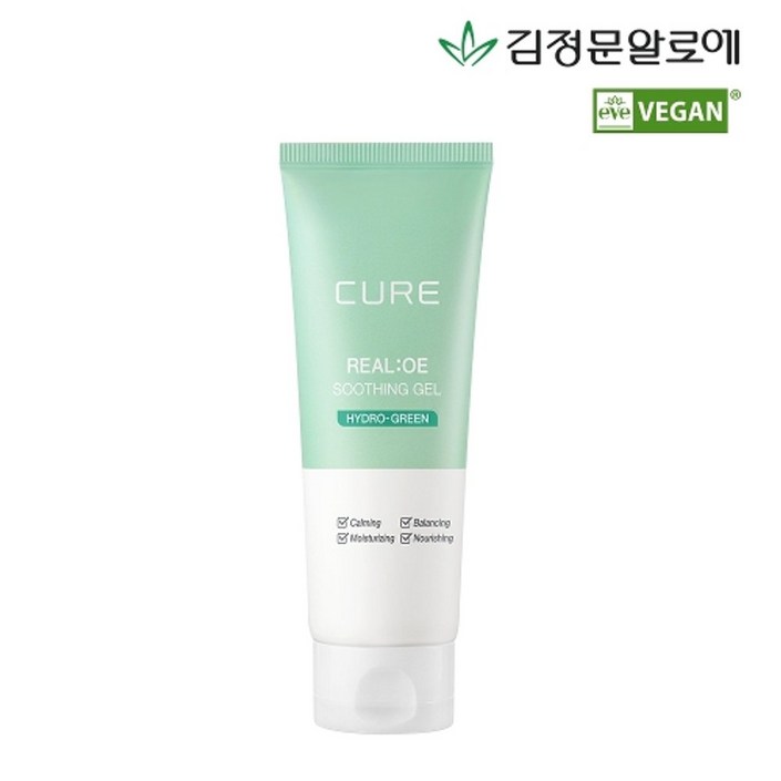 김정문알로에 김정문알로에 큐어 리알로에 수딩젤 150ml, 1개