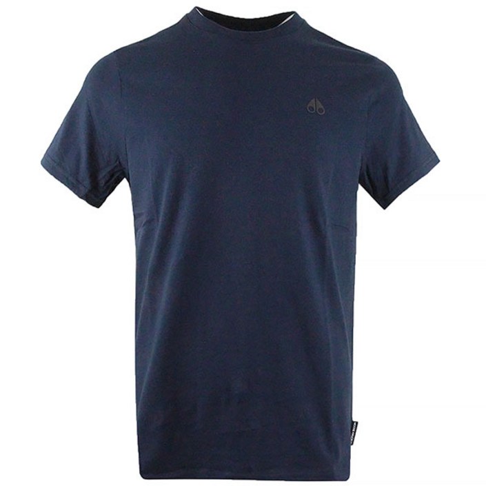 무스너클 로고 프린트 반팔티 M13MT719 네이비