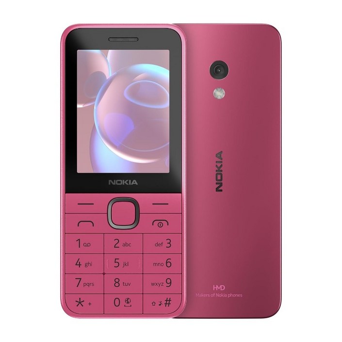 Nokia 225 4G (2024) 듀얼 SIM GSM 잠금해제 국제버전 핑크