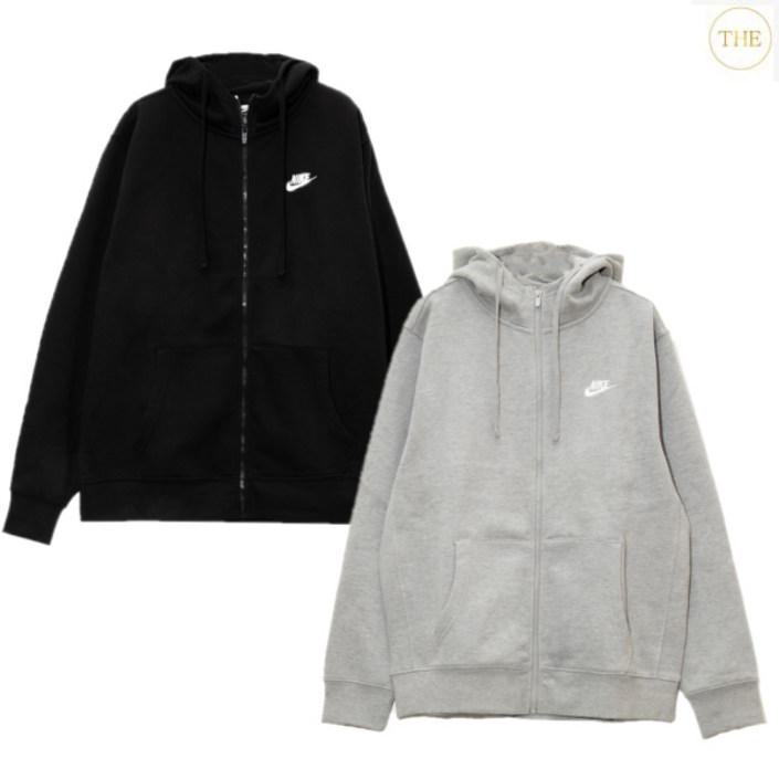 나이키 NSW  기모 후드자켓 트레이닝복 커플후드 BV2645010 BV2645063