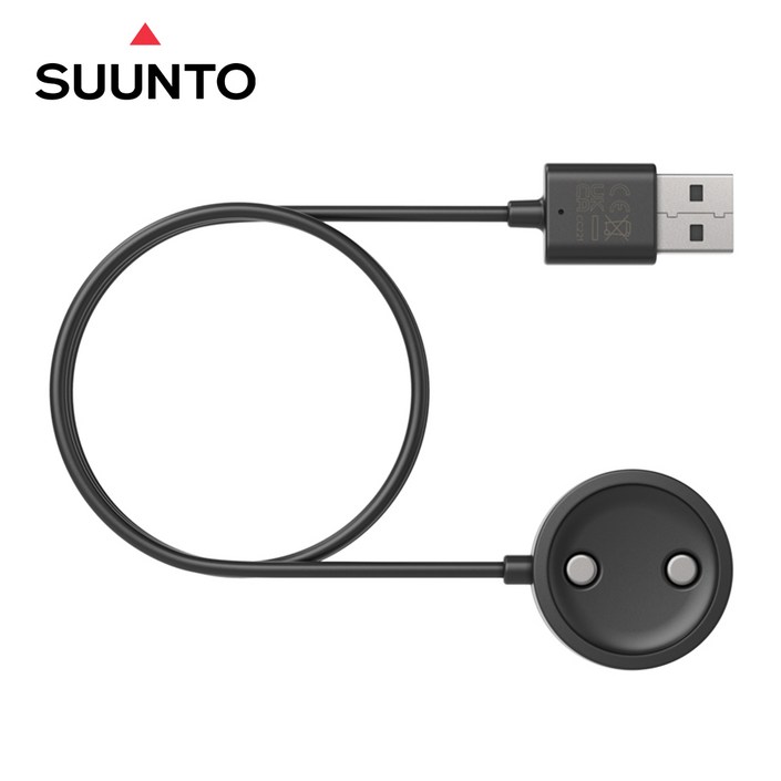 순토 버티컬 순토9 피크 프로 고속 충전기 및 연결 USB 케이블 SS050839000, 1개