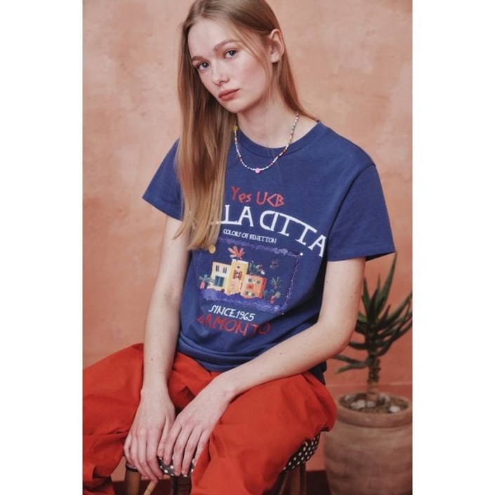 베네통 보니타 티셔츠BATS67431 1707272