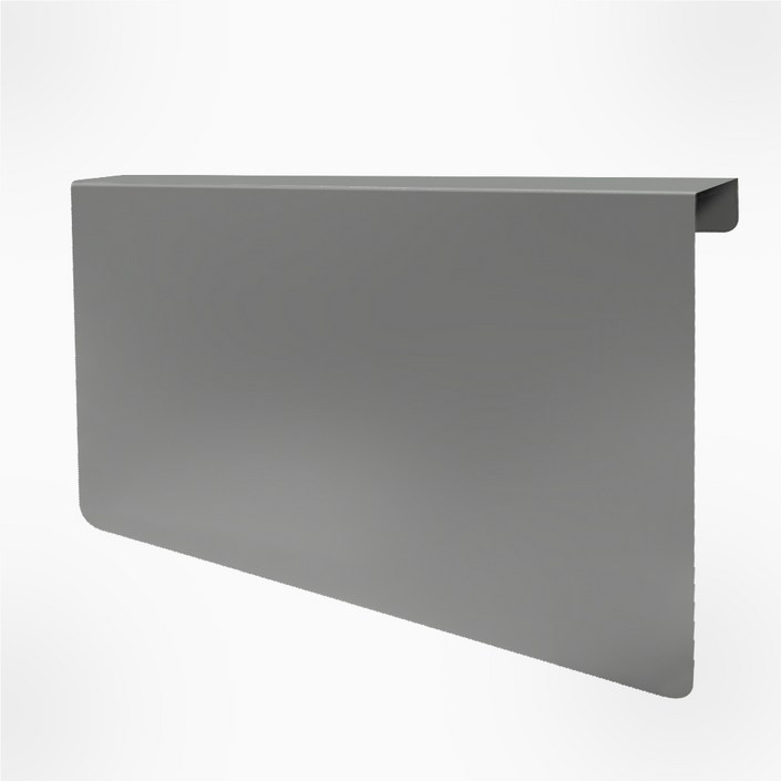 스틸 파티션 메모보드 자석철판 메모판 자석판, 그레이, 1개