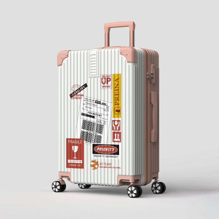쓰리오브어스 감각적인 51cm 기내용 캐리어 + 레디백 세트
