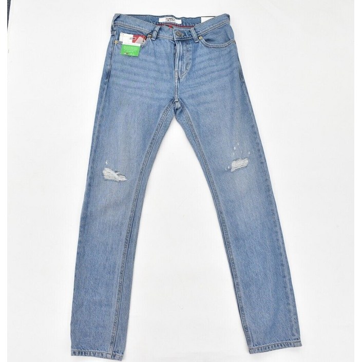 타미 남성 라이트 데님 블루 스캔턴 슬림핏 TJ 진 5595062