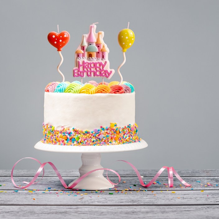 코쿤 캐슬 생일초  생일 이벤트 초 파티용품 케이크데코