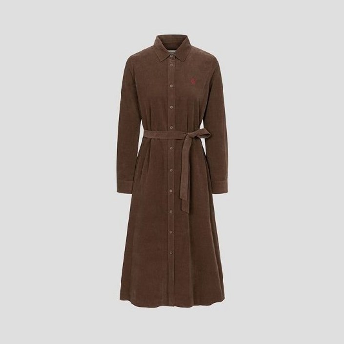 백화점정품 26년NEW 빈폴레이디스 빈폴 BEANPOLE 코듀로이 셔츠 원피스BF5971C03D