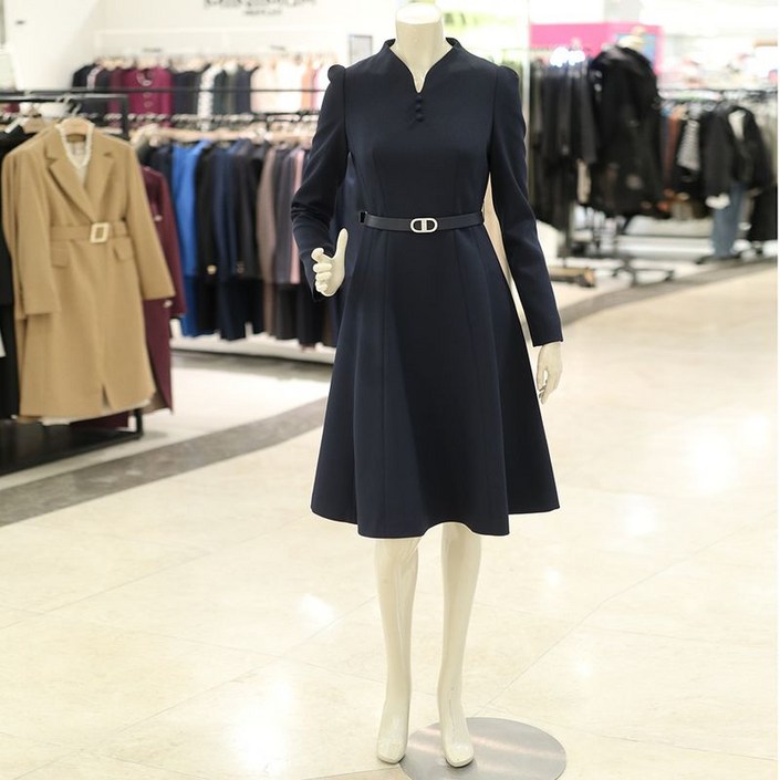 미니멈 하트넥 플레어 원피스 MWDGWO9150 331548H1653130