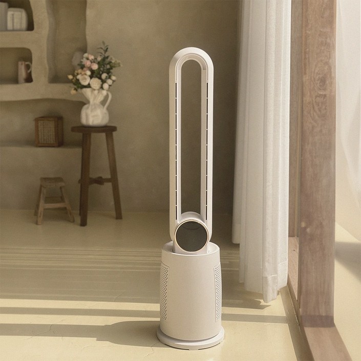 5세대 저소음 BLDC 모터 날개없는 선풍기 타워형