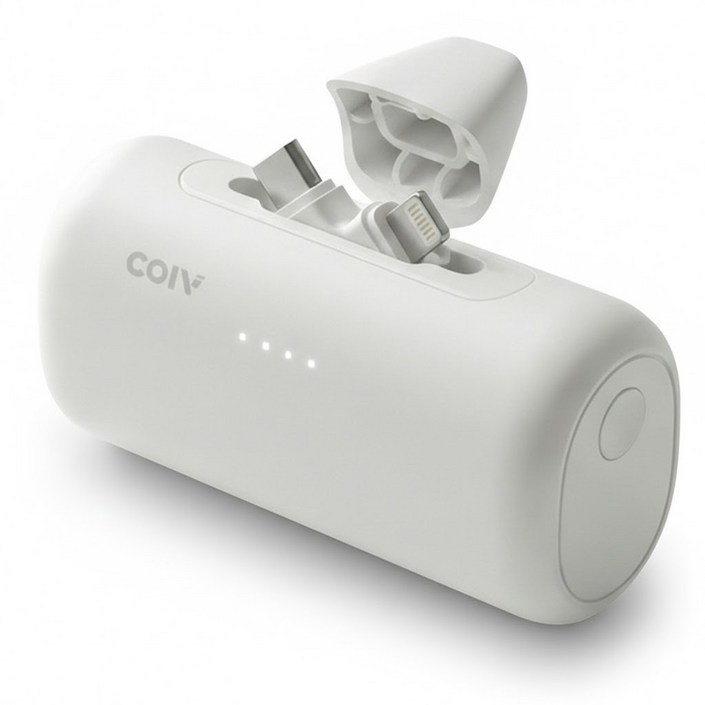 COIV 2in1 PD 22.5W 도킹형 5000mAh 고속충전 보조배터리