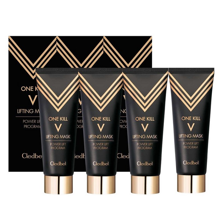 끌레드벨 파워 리프트 프로그램 원킬 V 리프팅 마스크 70ml 블랙, 1개