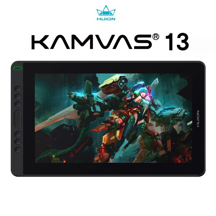 휴이온 KAMVAS13블랙 13인치 FHD액정타블렛, 블랙 휴이온 KAMVAS13블랙 13인치 FHD액정타블렛, 블랙