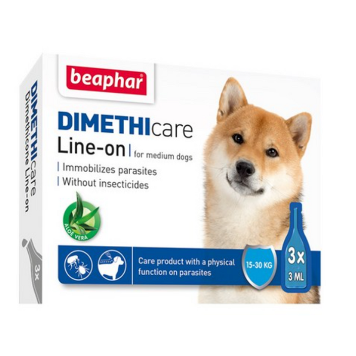 비아파 강아지 디메치케어 라인온 중형견용 3p